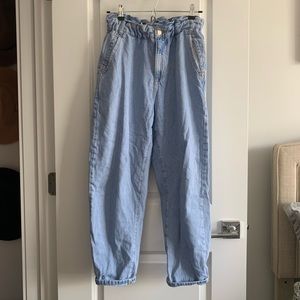 Zara paperbag jeans